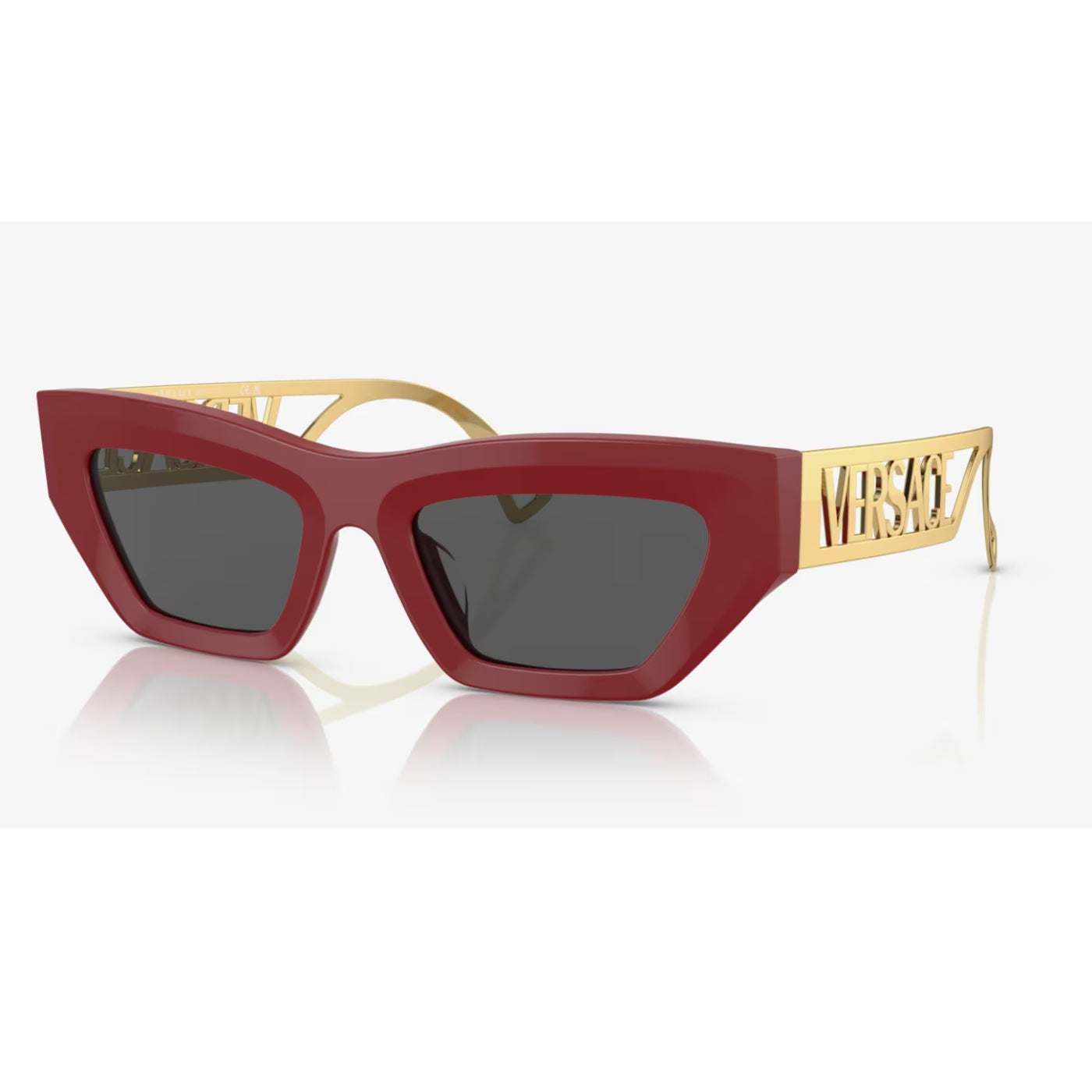 Gafas de sol de color liso con forma de ojo de gato VE4432U para mujer de Versace
