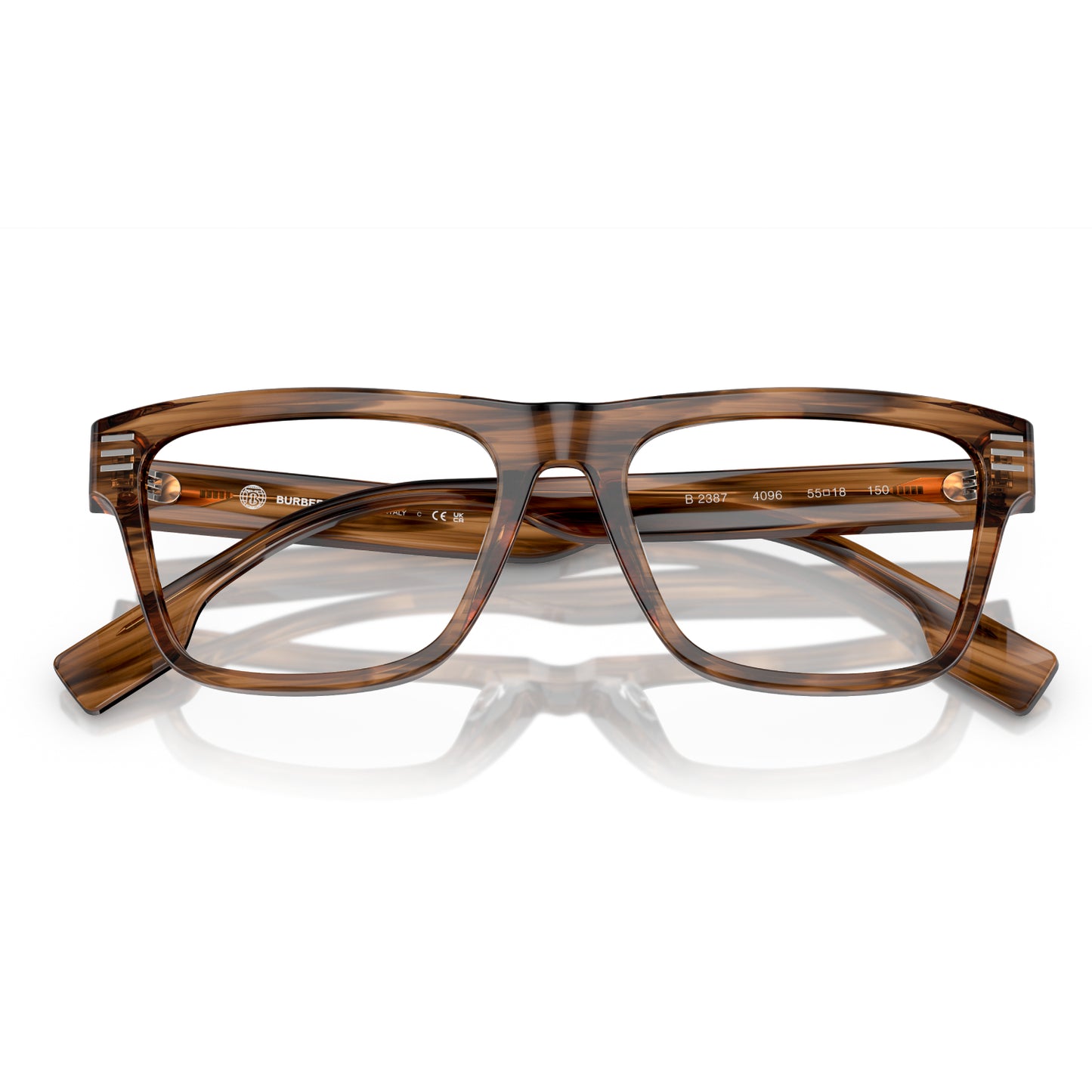 Burberry Men's BE2387 Square Eyeglasses