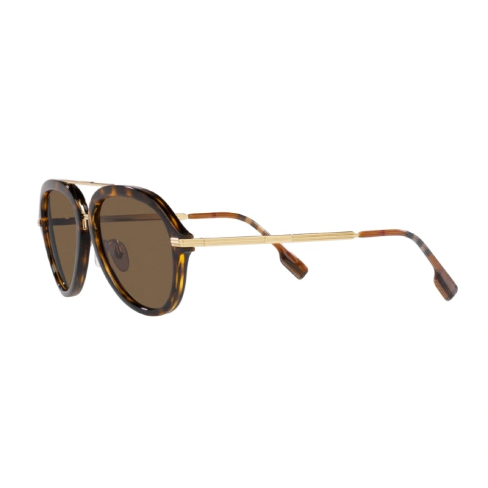 Gafas de sol Burberry Jude Pilot de color liso para hombre BE4377