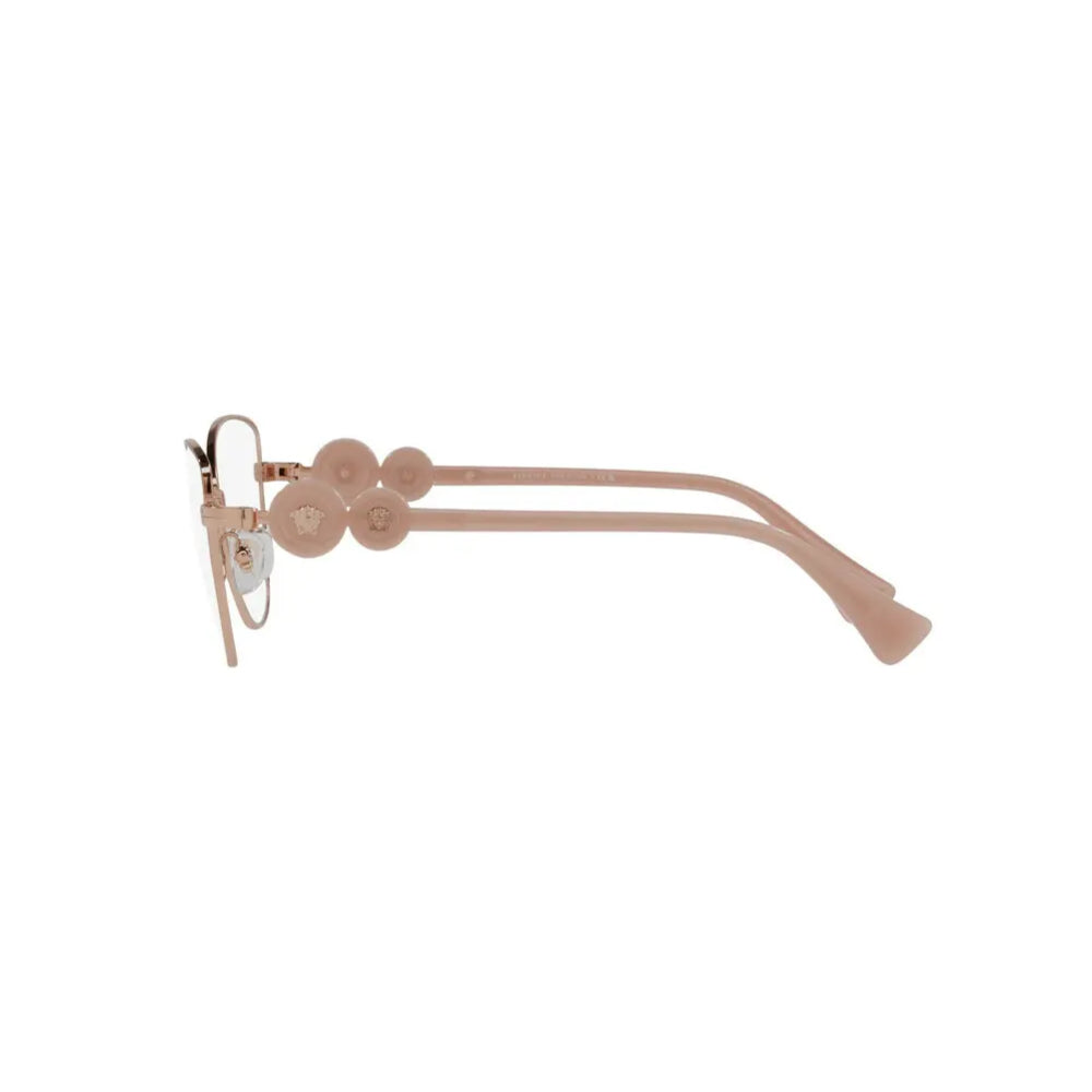 Versace Women's Cat Eye Eyeglasses, Rose Gold