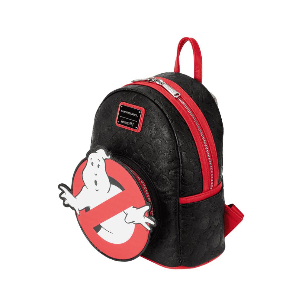 Mochila mini con logo de los Cazafantasmas que brilla en la oscuridad de Loungefly