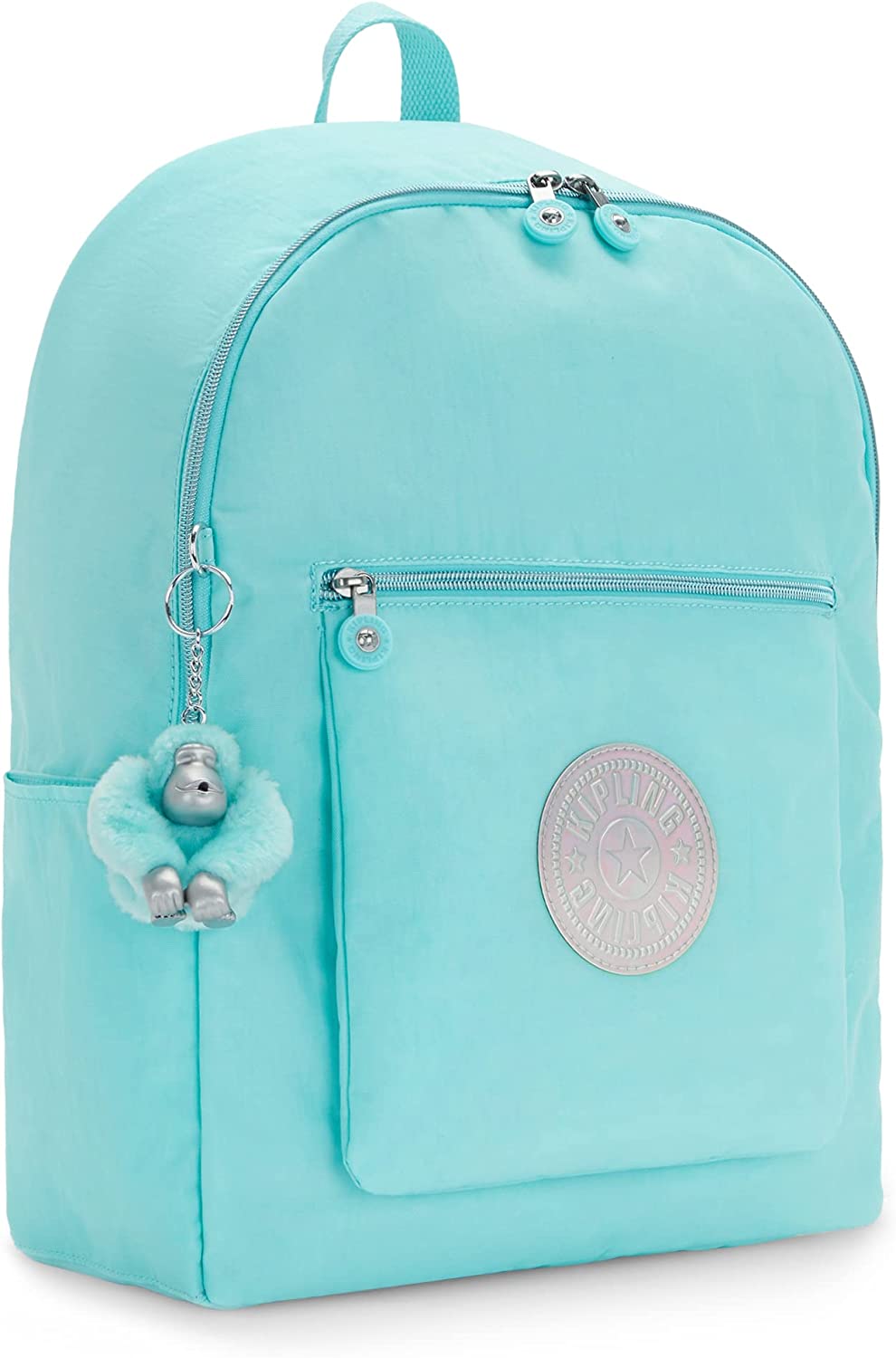 Kipling Chewy Hologram Backpack - Teal