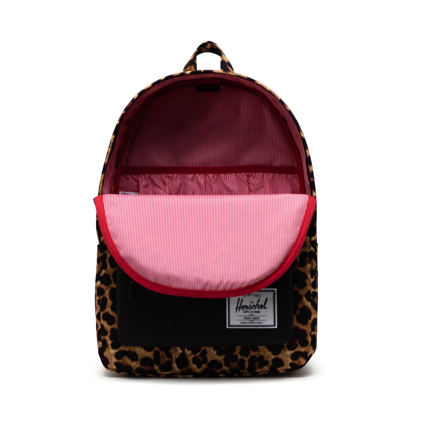 Mochila extragrande Herschel Classic Leopard Print Settlement - Leopardo negro