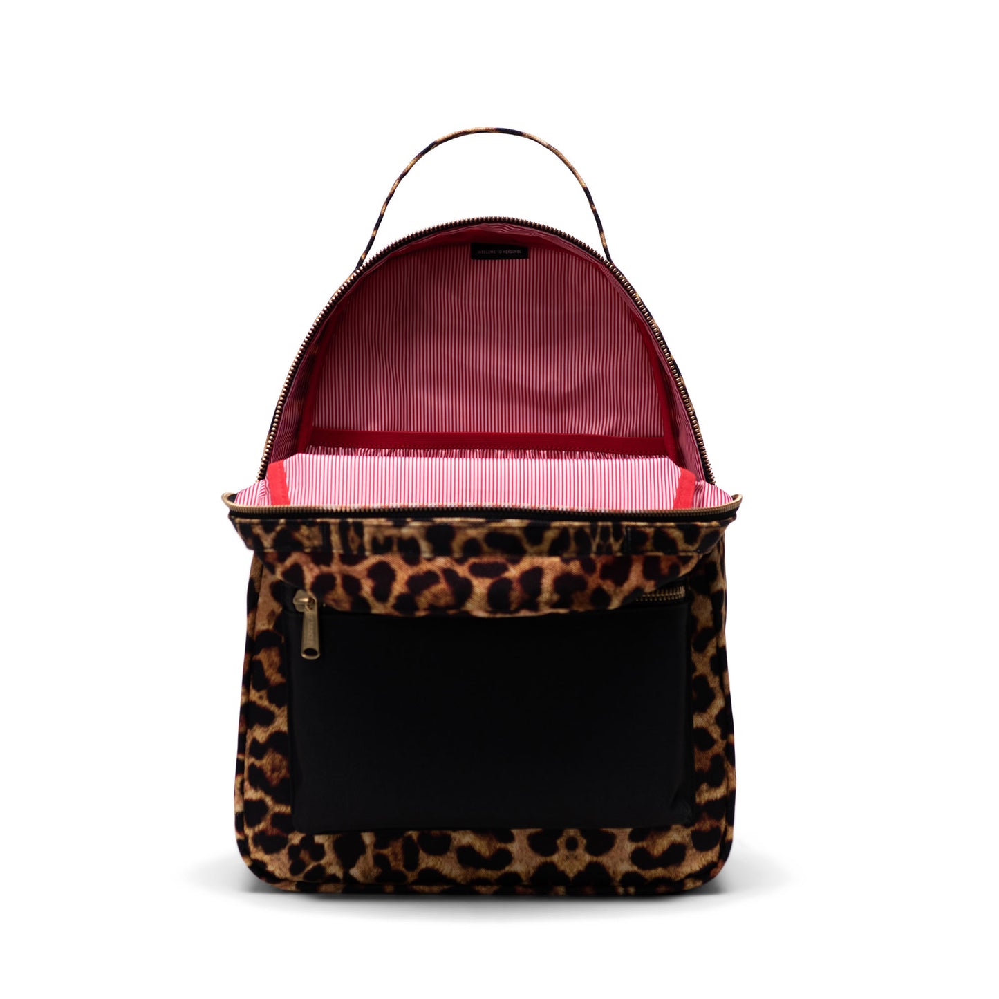 Mochila de volumen medio Nova de Herschel: leopardo negro
