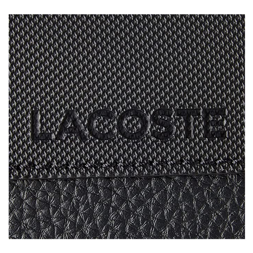 Bolso para cámara vertical Lacoste City Court, negro