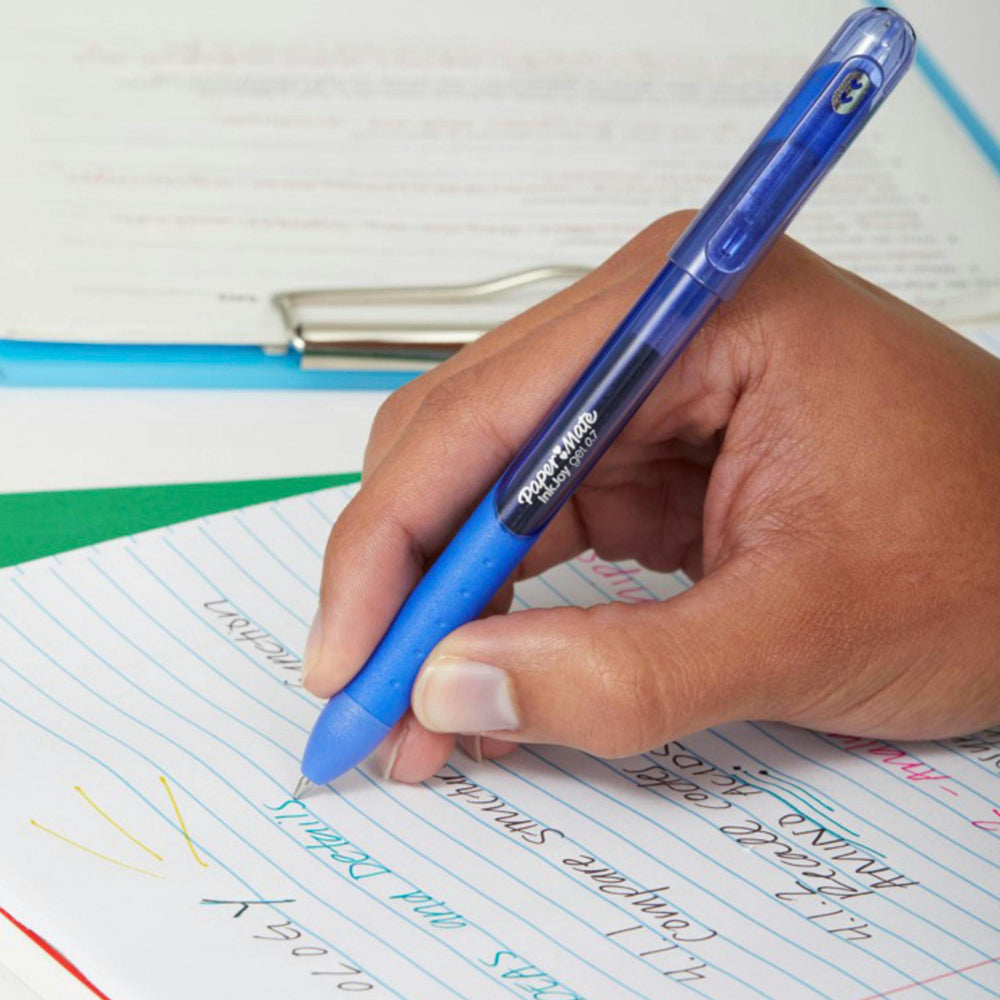 Bolígrafos de gel con tapa de punta mediana Paper Mate InkJoy de 0,7 mm (juego de 14)