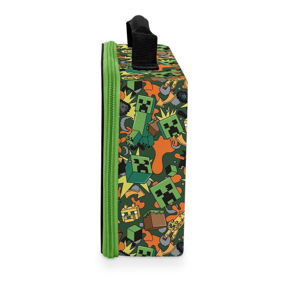 Thermos Minecraft Soft Lunch Box - Green