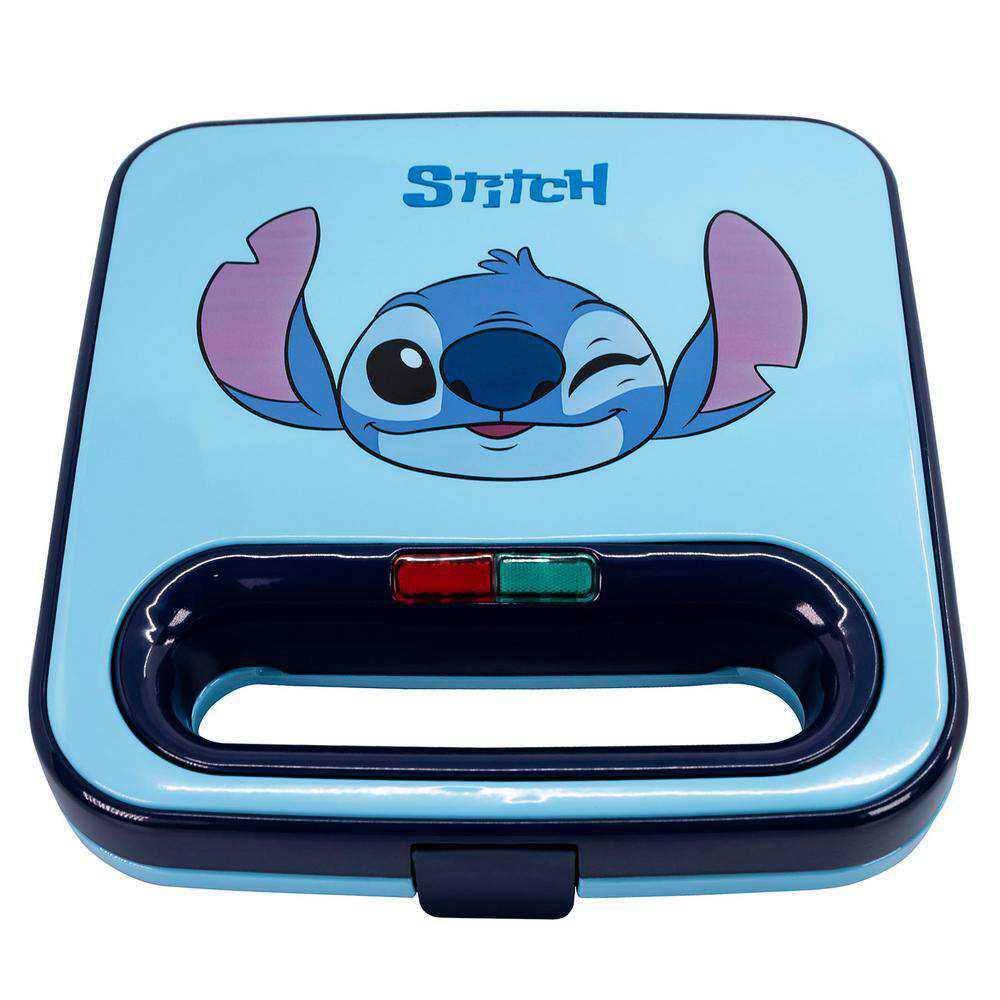 Uncanny Brands WM2/DIL/LS1 Disney Lilo and Stitch Waffle Maker - Blue