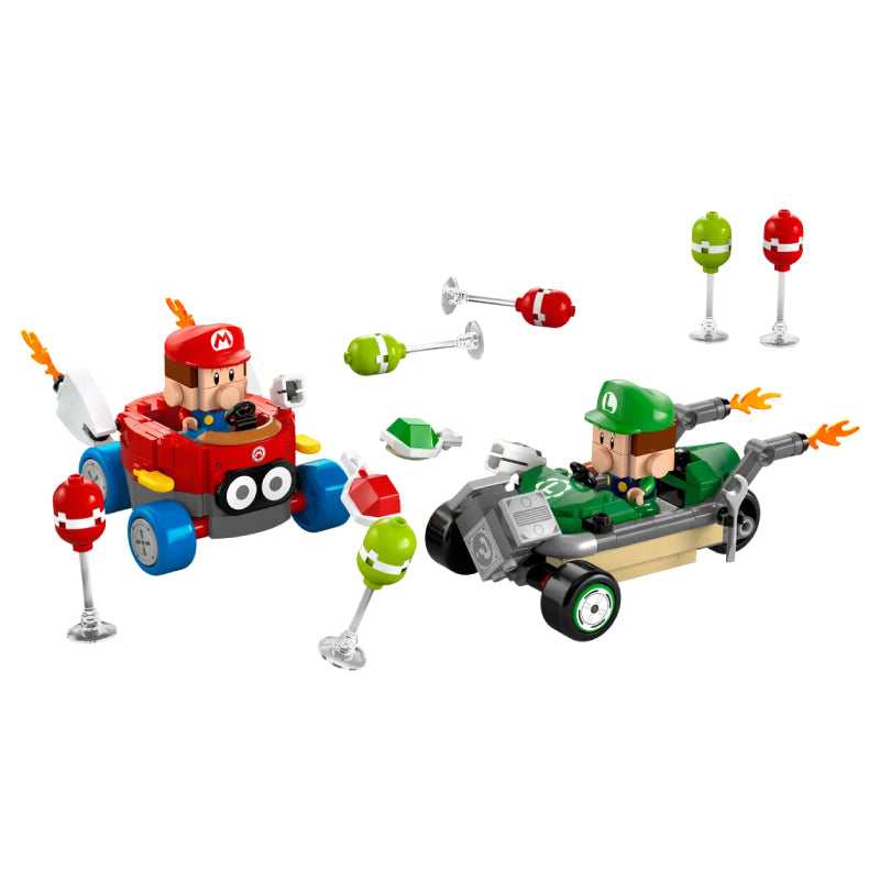 LEGO Mario Kart Baby Mario and Baby Luigi Toy Set (321-Piece)