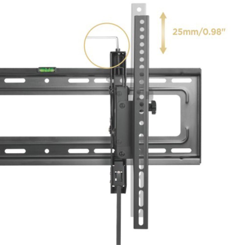 Screengrip LP65-48T Advanced Extension Tilt Wall Mount for 43" - 90" TVs - Matte Black