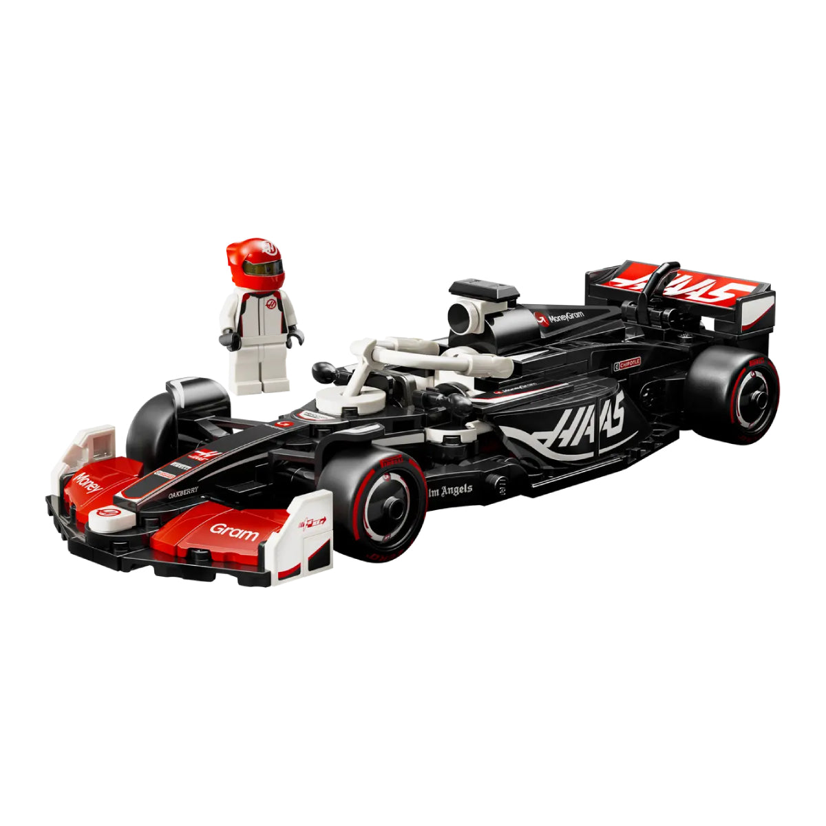 LEGO Speed Champions MoneyGram Haas F1 Team VF-24 Race Car Building Toy Set (242-Pieces)