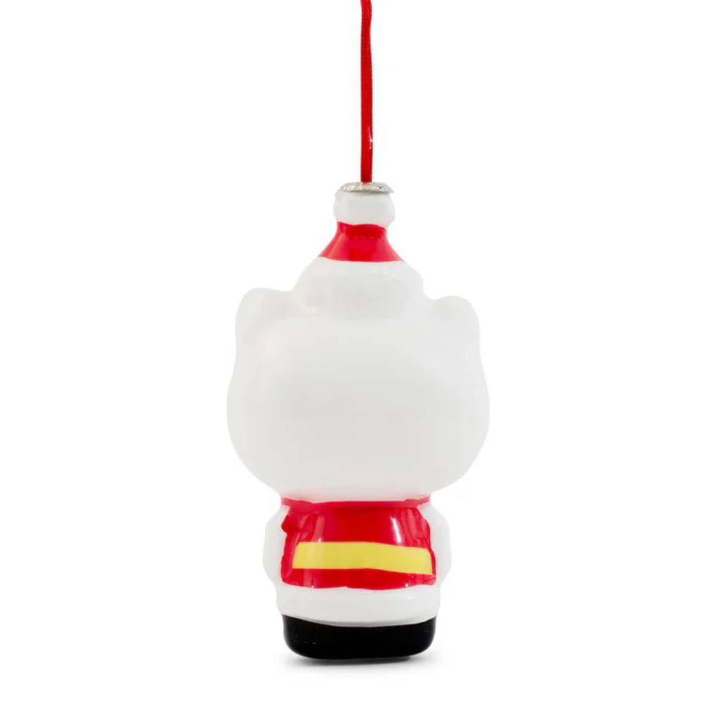 Sanrio Hello Kitty 4" Shatterproof Decoupage Ornament - White/Red