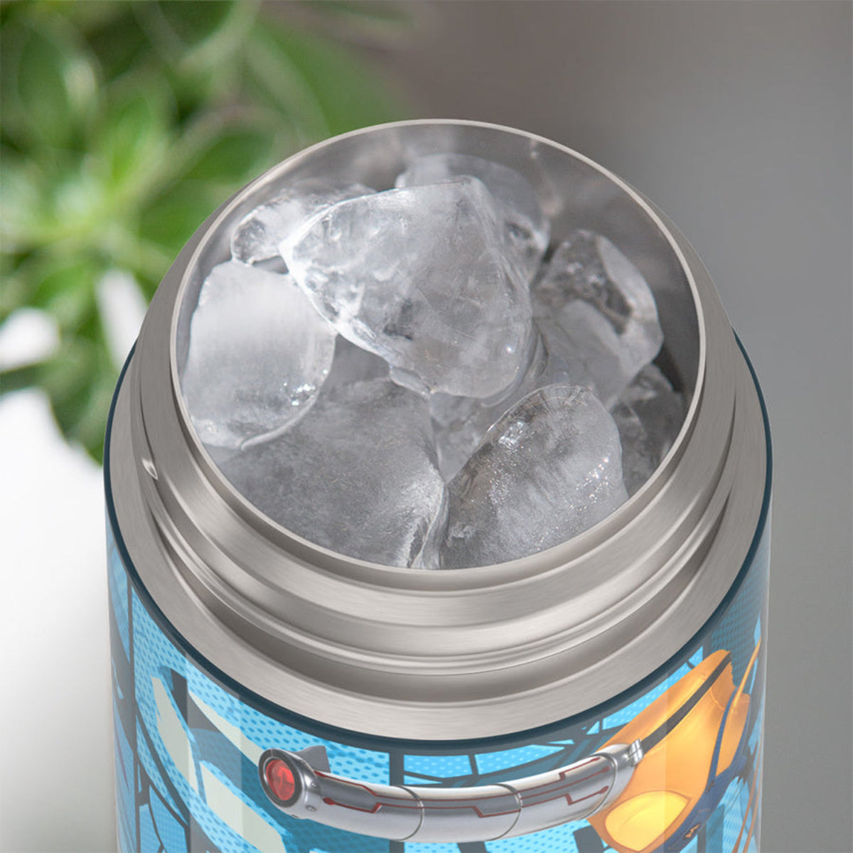 Thermos Funtainer Despicable Me 4 12 oz Water Bottle with Straw - Blue