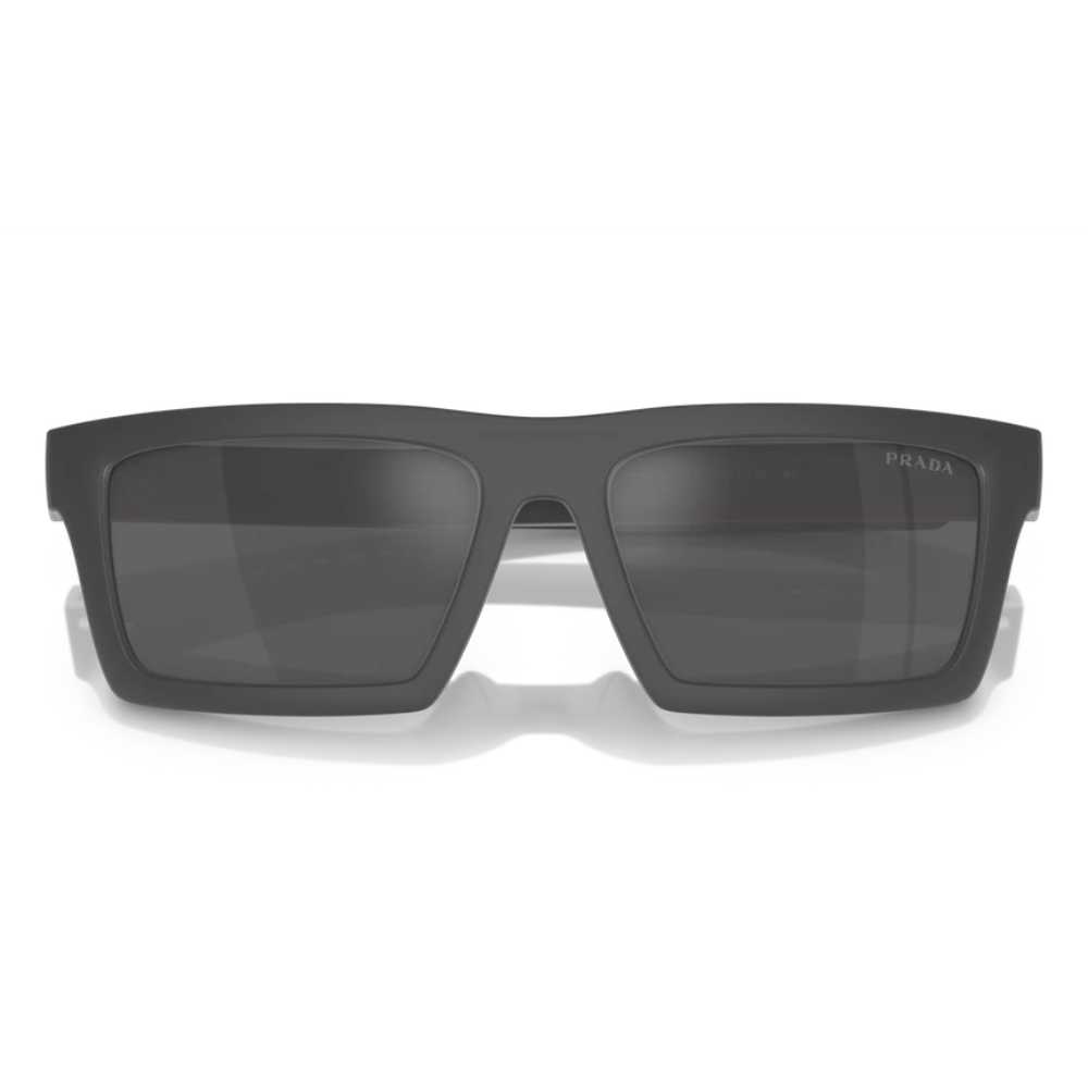 Prada PS02ZSU5518K Men's Rectangle Solid Color Sunglasses