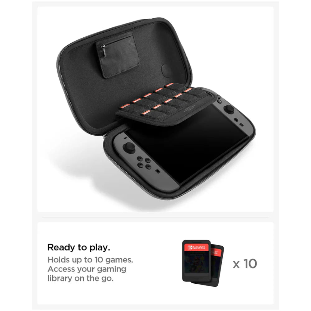 Bundle: Nintendo Switch 2 256GB Console + Spigen Klasden Pouch + Spigen Air Fit + Switch 2 Pro Controller + Mario Kart World