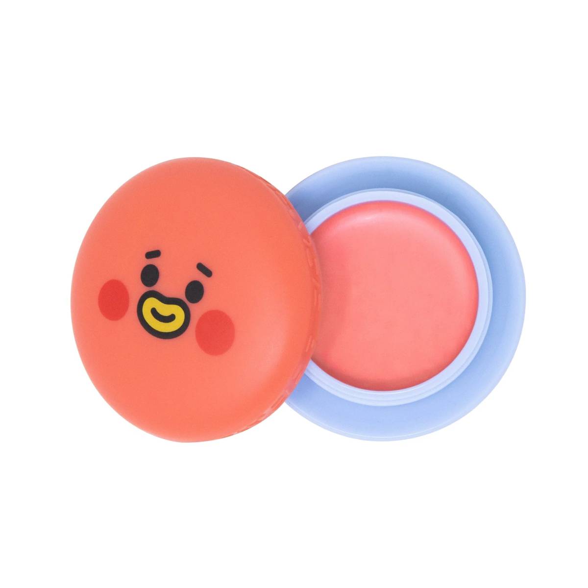 The Creme Shop Hello Kitty and BT21 Moisturizing Macaron Lip Balm (Set of 2)