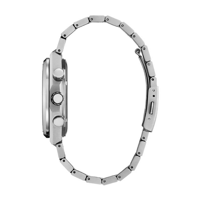 Citizen Eco-Drive Zenshin Chrono Men's 42.5mm Super Titanium Bracelet Watch - Salmon Dial