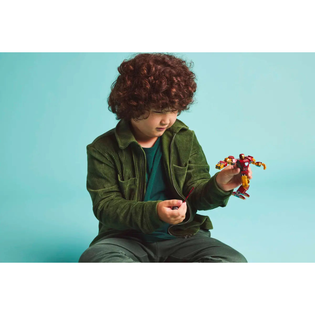 LEGO Marvel Iron Man Mech vs Ultron Superhero Building Toy Set (101-Pieces)