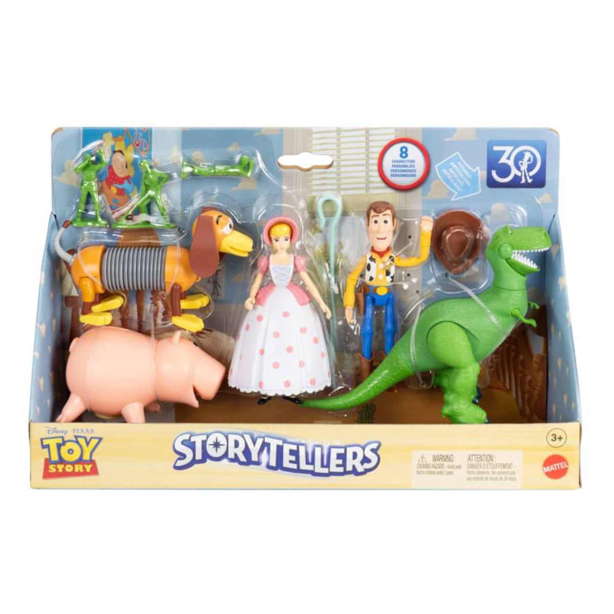 Disney And Pixar Toy Storytellers 30th Year Movie Multi-Pack with 5 Plus Figures