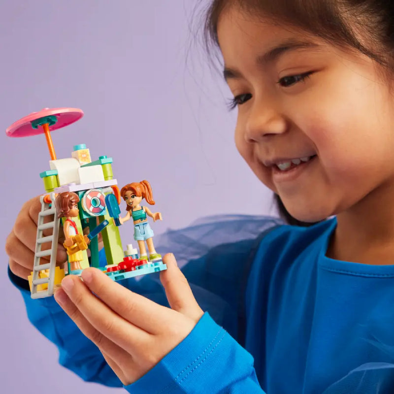 LEGO Friends Beach Lifeguard Building Toy Set (84-Piece)