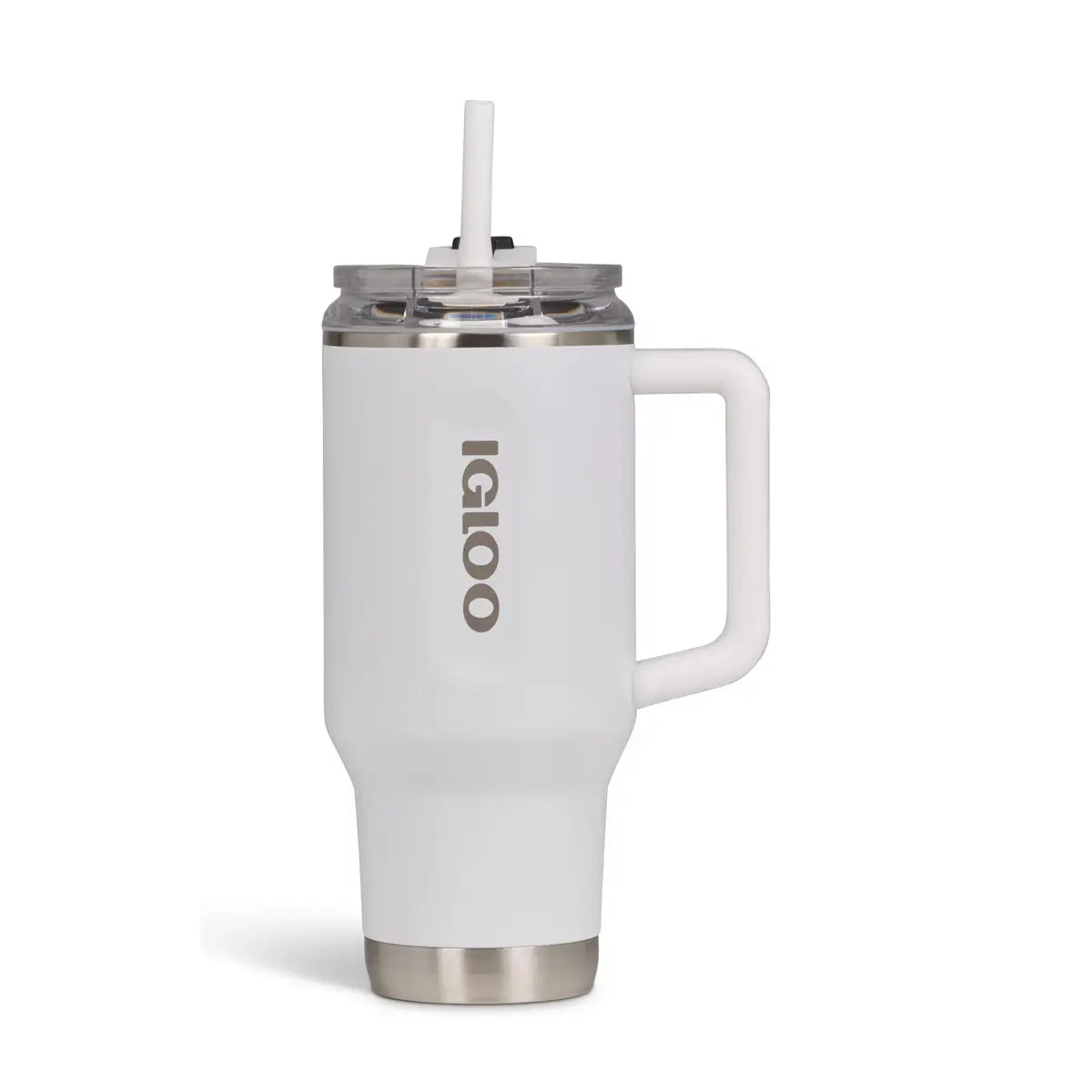 Igloo 71221 Flip 'n' Sip 32 oz Travel Mug - White