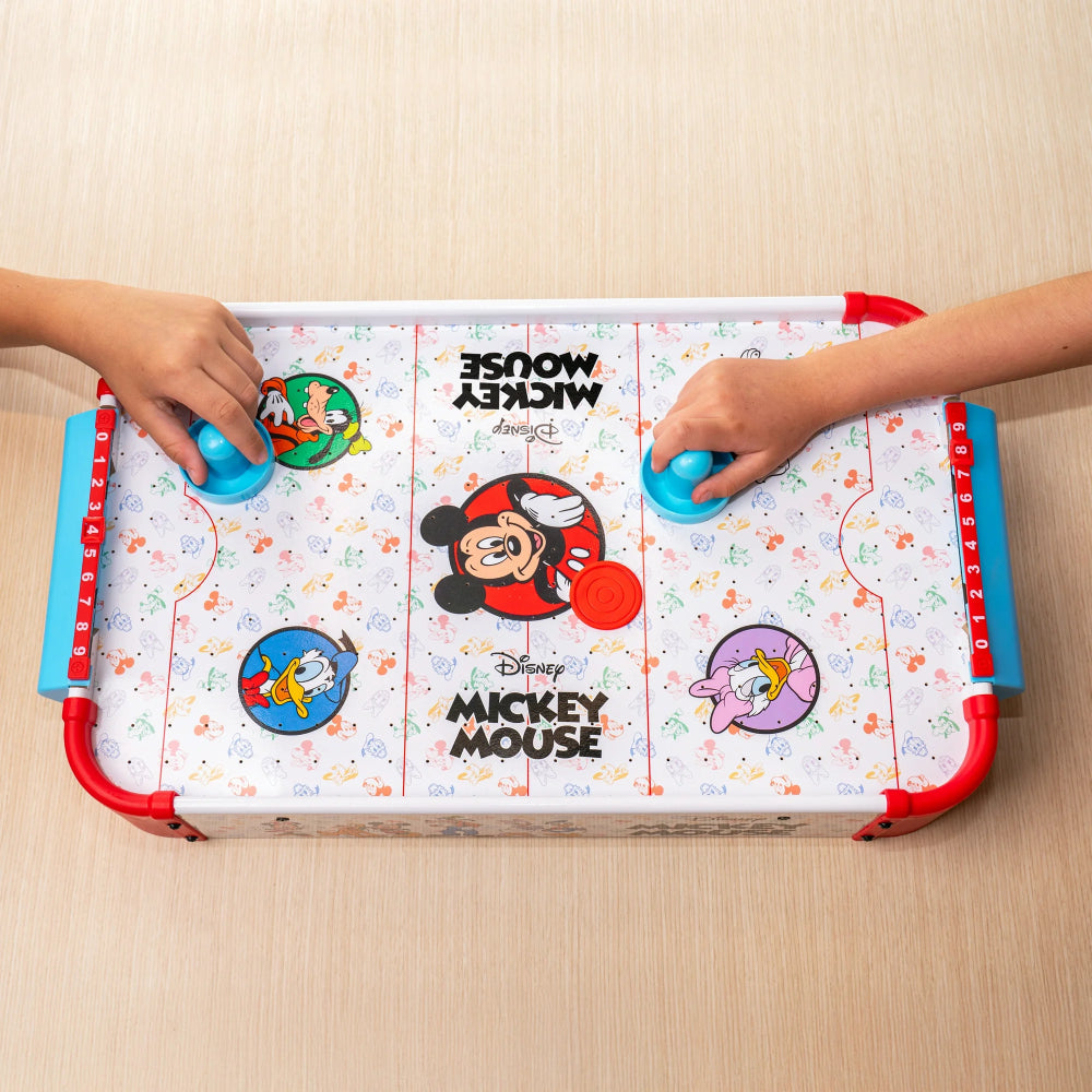 World Tech Toys Mickey Mouse Electronic Air Hockey Table