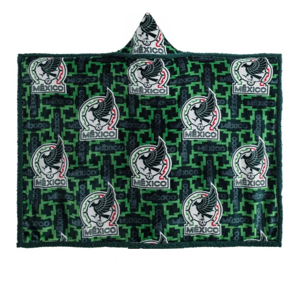 Silicon Valley Mexico National Soccer Team Hooded Blanket Poncho