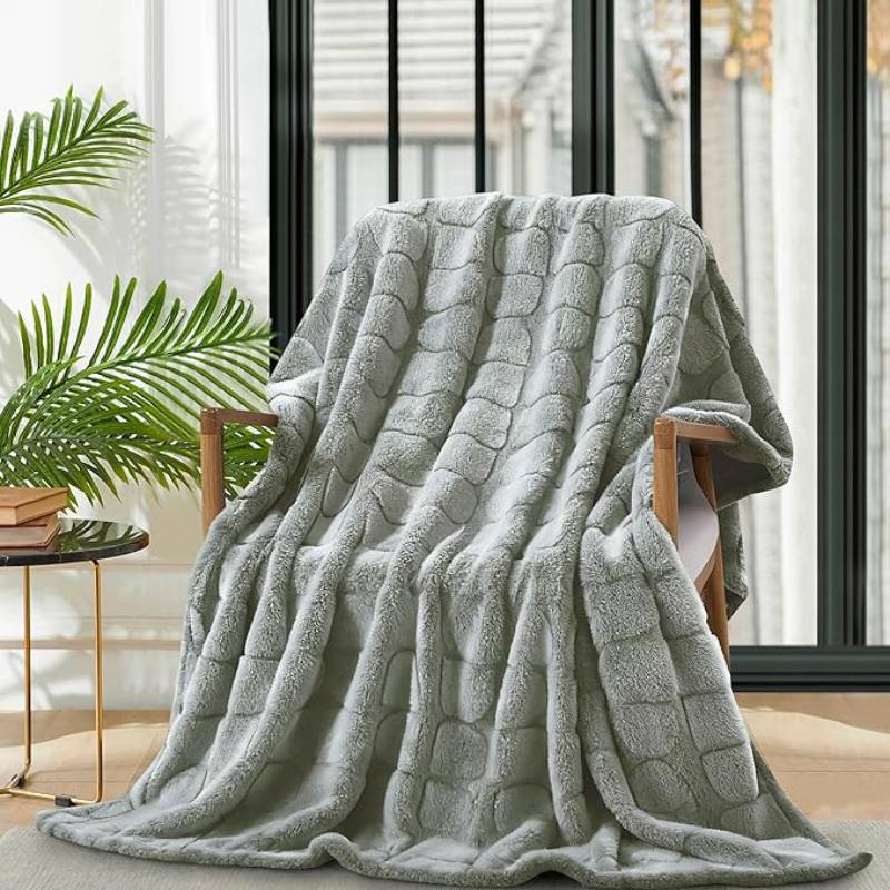 JCrown Amaryllis Oversized Throw Blanket