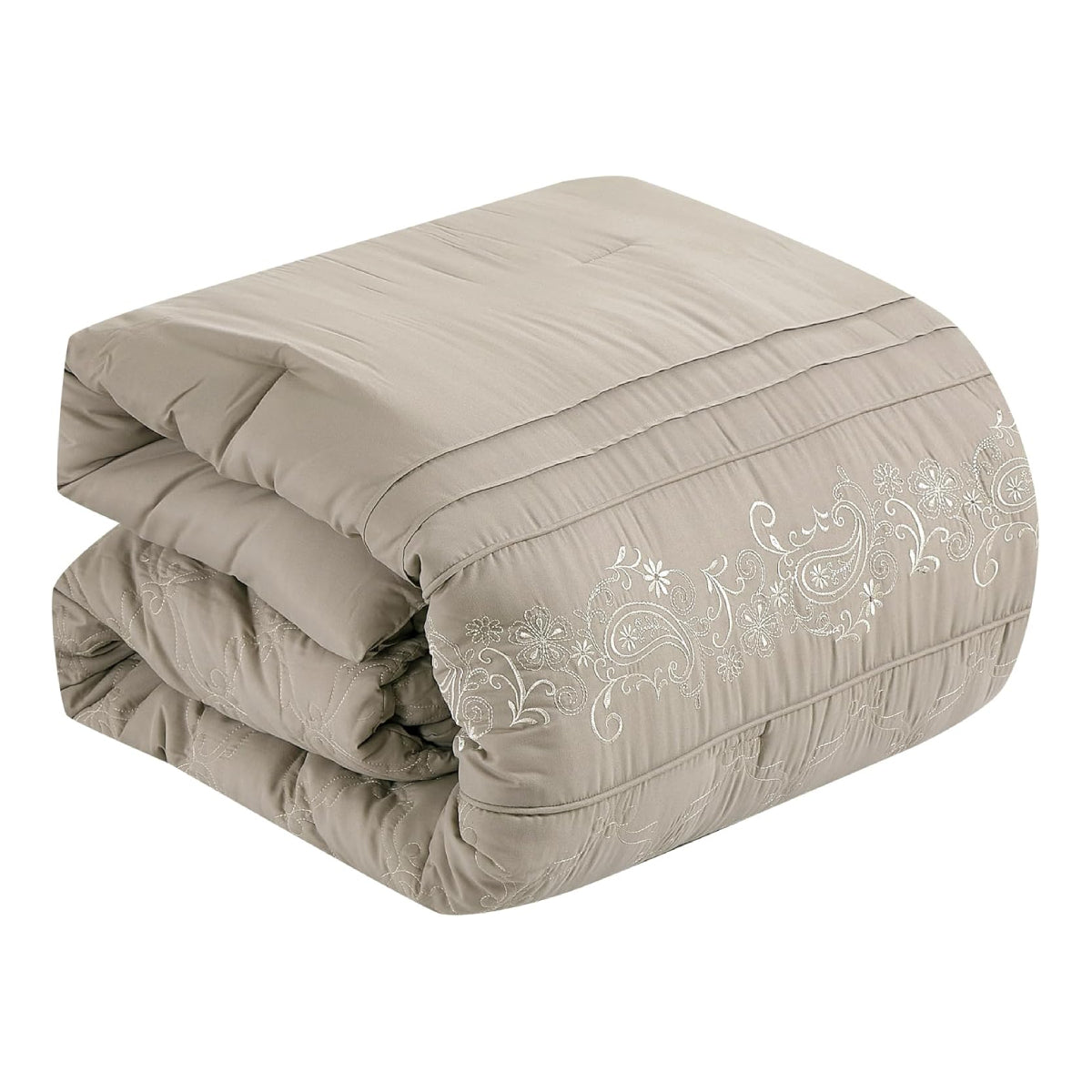 ESCA Ujana Comforter Set (7-Piece) - Beige