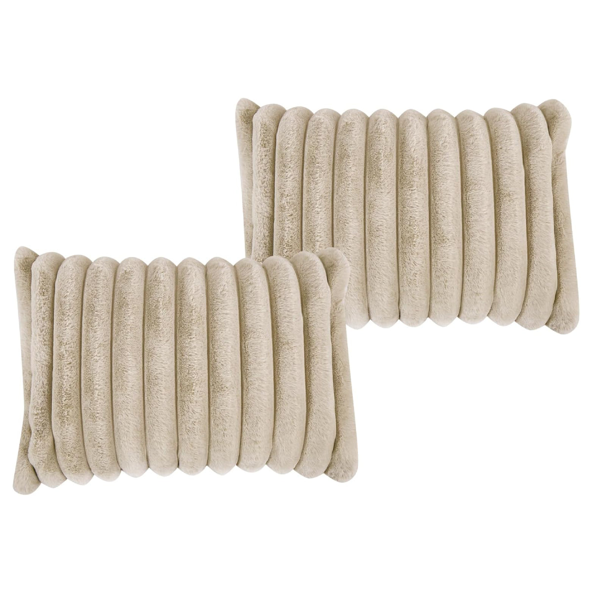 JABA Fluffy Comforter Set (4-Piece) - Brown