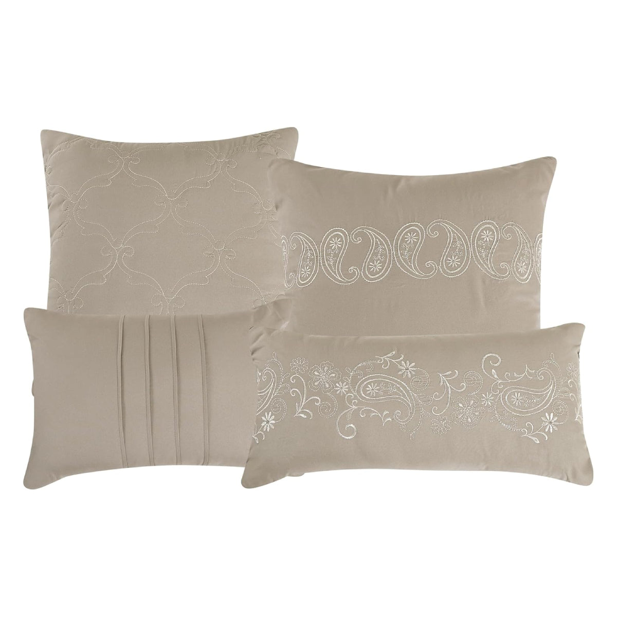 ESCA Ujana Comforter Set (7-Piece) - Beige