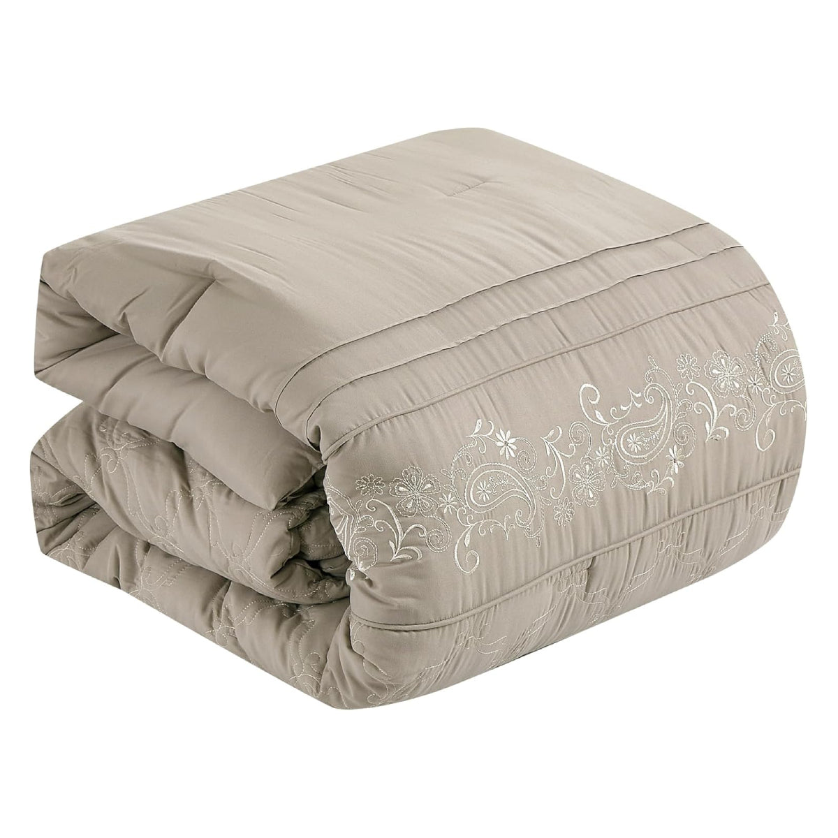 ESCA Ujana Comforter Set (7-Piece) - Beige