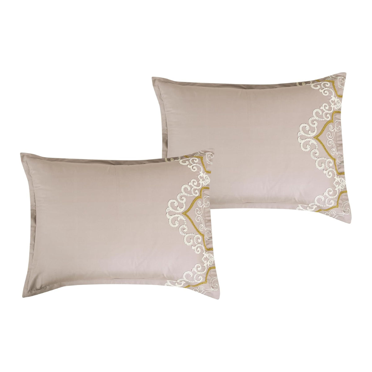 ESCA Mahalia Comforter Set (7-Piece) - Gray