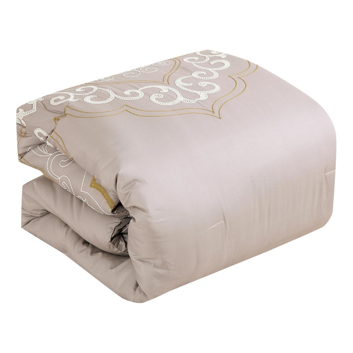 ESCA Mahalia Comforter Set (7-Piece) - Gray