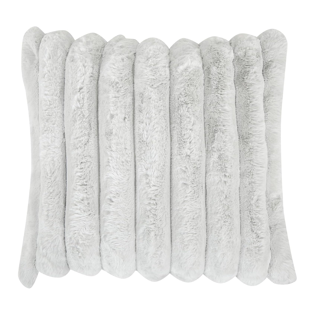 JABA Fluffy Comforter Set (4-Piece) - Gray