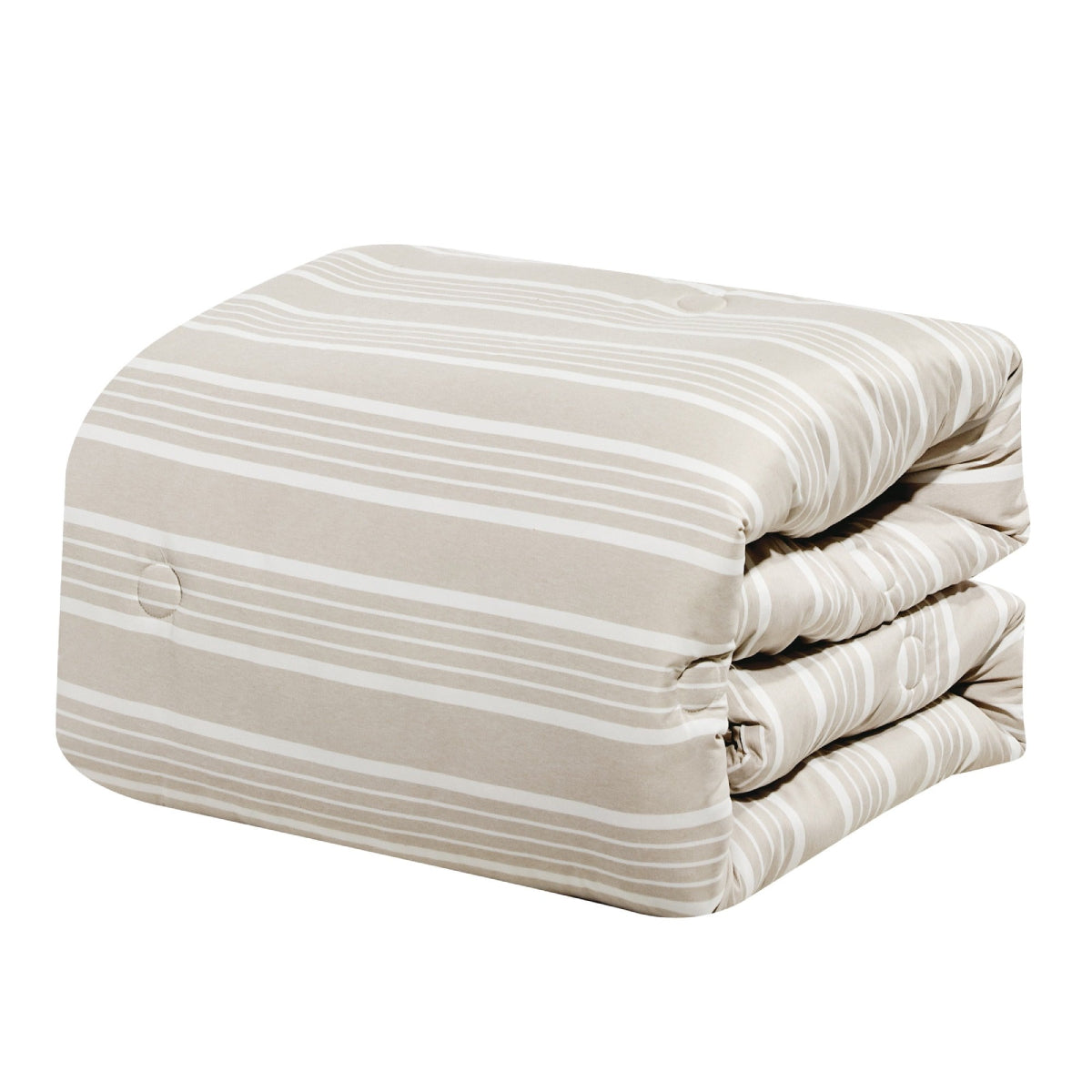 ESCA Judo Queen Size Comforter Set (7-Pieces) - Taupe