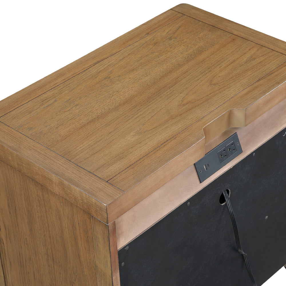 Hudson Queen Bedroom Set (3-Piece) by Homelegance - Brown