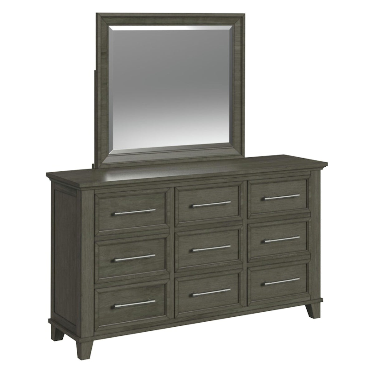 Canterbury Queen Bedroom Set (4-Piece) by Elements - Gray