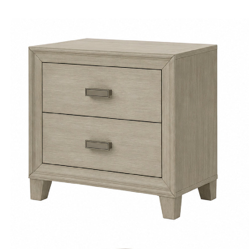 Odesa Queen Size (4-Piece) Bedroom Set by Lifestyle - Gray