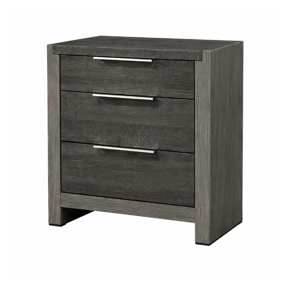 Cashmere Queen Bedroom Set (4-Piece) by Acme Furniture - Gray