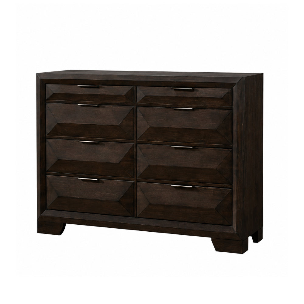 Brooke Queen Size (4-Piece) Bedroom Set by Acme Furniture - Brown