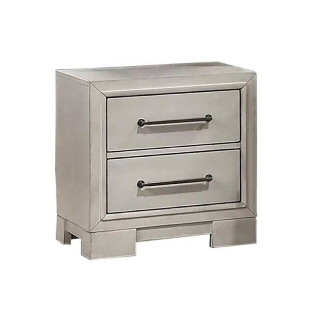 Ava Queen Size (4-Piece) Bedroom Set by Best Home - White