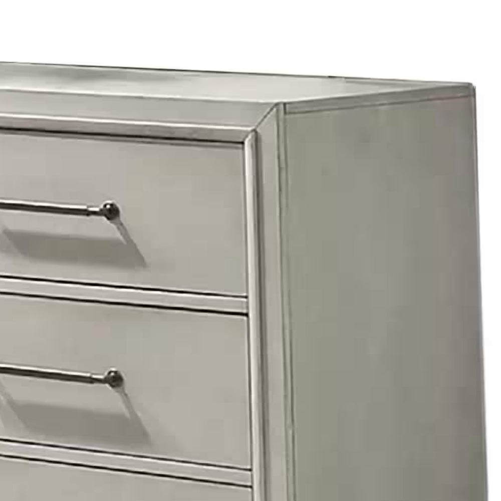 Ava Queen Size (4-Piece) Bedroom Set by Best Home - White