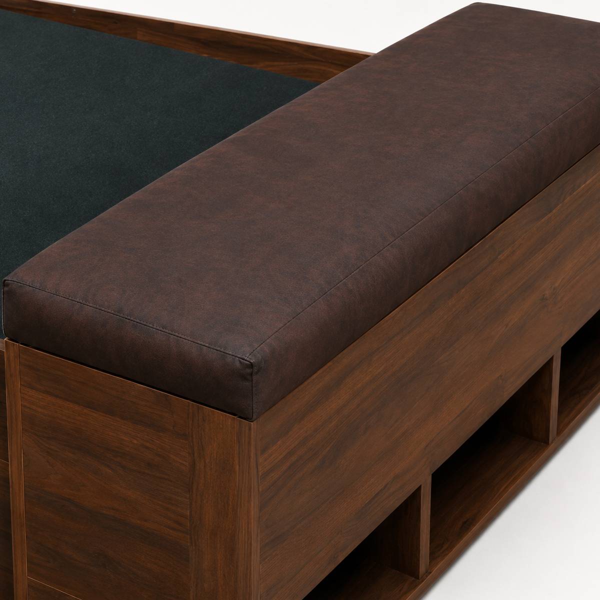 Rocket Full/Twin Bed by Best Home - Brown