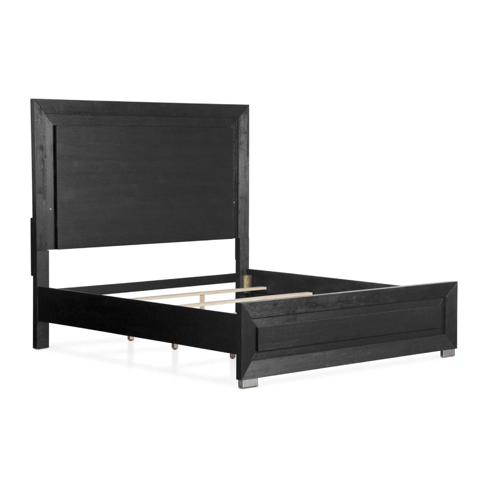 Ashbourne King Bed by Furniture of America - Black