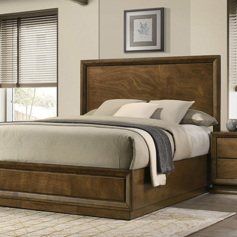 Kirkham Full Bedroom Set (4-Piece) by Furniture of America - Brown