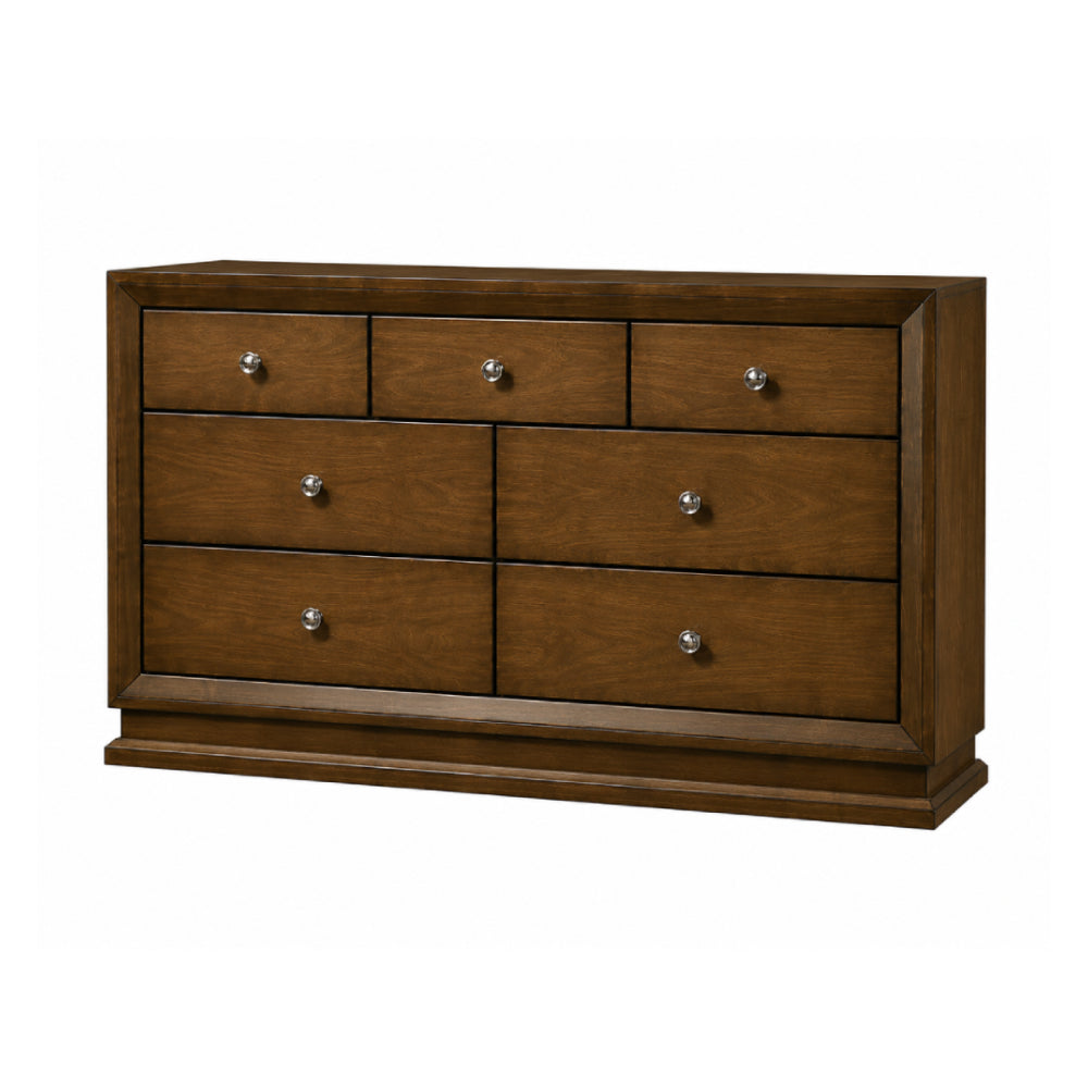 Kirkham Queen Bedroom Set (4-Piece) by Furniture of America - Brown