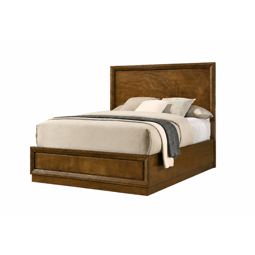 Kirkham Queen Bedroom Set (4-Piece) by Furniture of America - Brown
