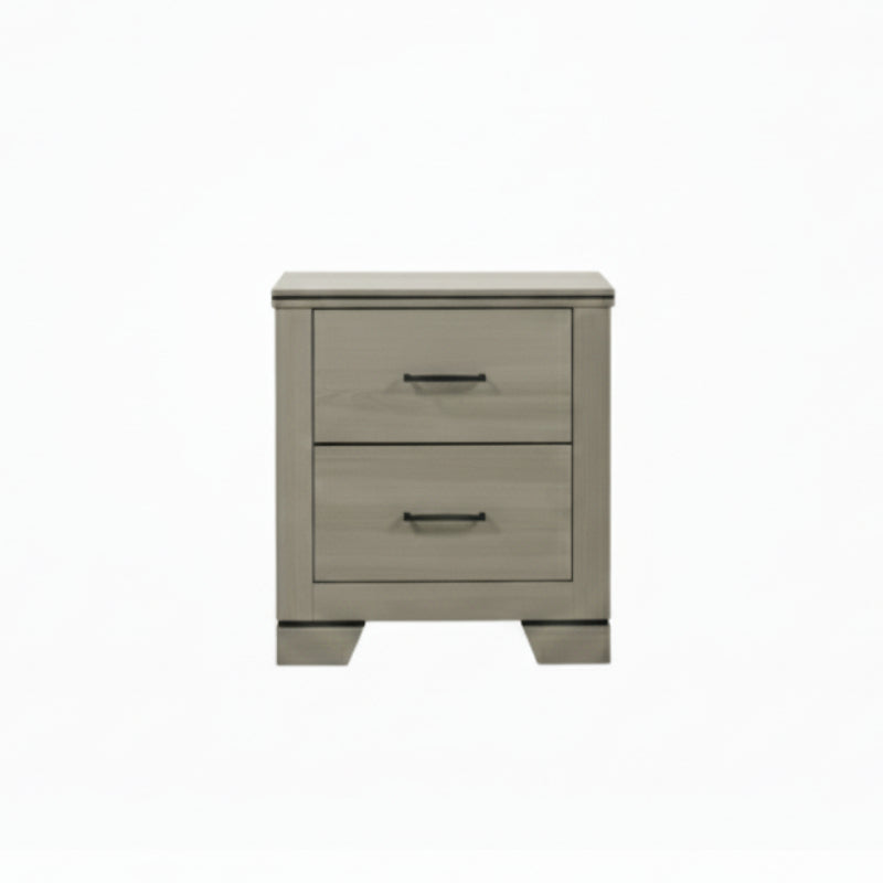 Bundle: Joanna Bedroom Set by Acme Furniture - Beige + Lawrence Motion Sofa and Love Seat by Best Home - Black