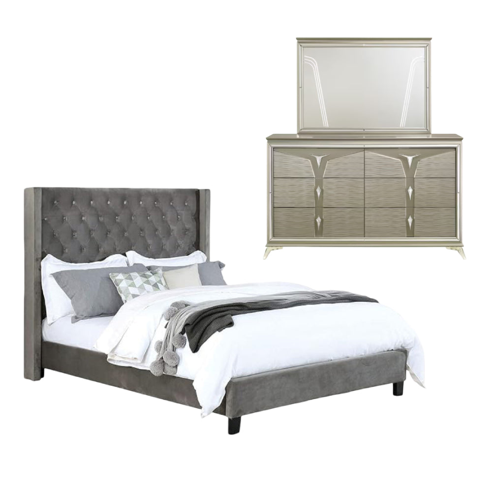 Royal and Rileigh Queen Bedroom Set by Best Home